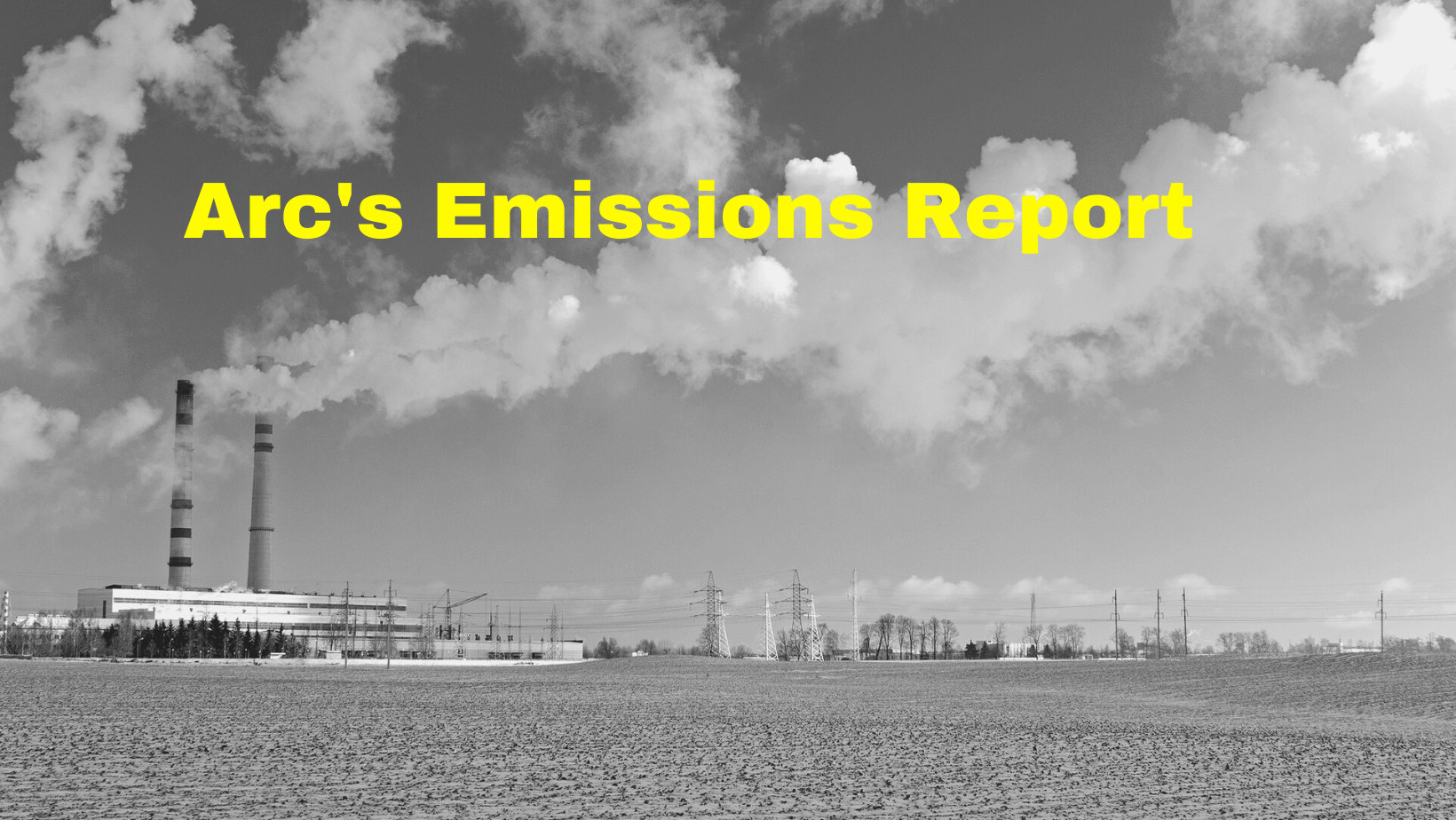 thumbnail for the blog post - Understanding Arc’s 2020-21 Emissions Report